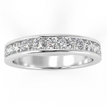 BuyFineDiamonds - Gold 18 Karat (750) Weißgold Rund Diamant - 2