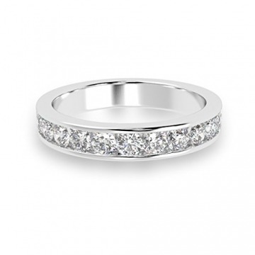 BuyFineDiamonds - Gold 18 Karat (750) Weißgold Rund Diamant - 3