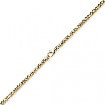 18 Karat / 750 Gelbgold - 2 mm Königskette Massiv Halskette Kette (50) - 1