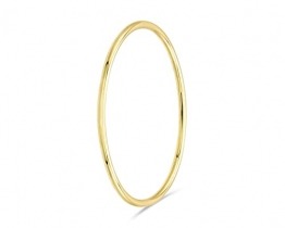 fajno | Goldring Damen 750 Gold. Goldschmuck 18k | Handmade Ringe | Stapelring, Vorsteckring dünn schmal | Geschenk für Frauen Sie Ihr - 1