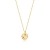 GELIN Diamant Käfig Halskette für Damen 14k/585 Gold, Kette 45 cm - 1
