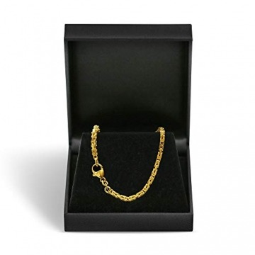 Goldkette, Königskette Gelbgold 750 / 18K, Länge 60 cm, Breite 2.8 mm, Gewicht ca. 40 g, NEU - 3