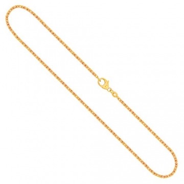 Goldkette, Königskette Gelbgold 750 / 18K, Länge 60 cm, Breite 2.8 mm, Gewicht ca. 40 g, NEU - 1