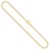 Goldkette, Panzerkette flach Gelbgold 750/18 K, Länge 38 cm, Breite 1.7 mm, Gewicht ca. 4.7 g, NEU - 1