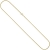 Jobo Damen Schlangenkette 585 Gelbgold 1,6 mm 60 cm Karabiner Gold Kette Goldkette - 1