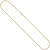 Jobo Damen Schlangenkette 585 Gelbgold 1,6 mm 60 cm Karabiner Gold Kette Goldkette - 1