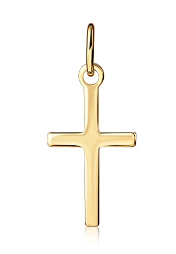Kreuz-Anhänger 585 Gold Gold-Kreuz für Damen, Herren und Kinder Ketten-Anhänger 14 Karat Gold - 2