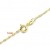 Orovi Damen Halskette 14 Karat (585) GelbGold Singapurkette Goldkette 1 mm breit 45cm lange - 4