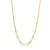Orovi Damen Halskette 14 Karat (585) GelbGold Singapurkette Goldkette 1,2 mm breit 45cm lange - 1