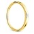 Orovi Damen Ring Gelbgold 0.06 Ct Solitär Diamant Verlobungsring 18 Karat (750) Gold und Diamant Brillant - 1