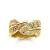 THOMAS SABO Damen Ring 925 Sterlingsilber, 750 Gelbgold Vergoldung TR2284-488-7 - 1