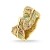 THOMAS SABO Damen Ring 925 Sterlingsilber, 750 Gelbgold Vergoldung TR2284-488-7 - 2