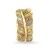THOMAS SABO Damen Ring 925 Sterlingsilber, 750 Gelbgold Vergoldung TR2284-488-7 - 3