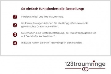 123traumringe 2x Trauringe/Eheringe Gelbgold 333 in Juwelier-Qualität (Gravur/Ringmaßband/Etui) - 3