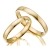 123traumringe 2x Trauringe/Eheringe Gelbgold 333 in Juwelier-Qualität (Gravur/Ringmaßband/Etui) - 1
