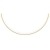 1,2mm Halsreif Omegareif Omegakette 585 Gold Gelbgold Goldkette 42cm Damen - 3