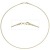 1,5mm Halsreif Reif Kette Collier 333 Gold Gelbgold Omegakette 45cm Damen - 2