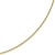 1,6mm Halsreif Omegareif Omegakette, 750 Gold Gelbgold, Goldkette, 45cm - 1