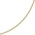 1,6mm Halsreif Omegareif Omegakette, 750 Gold Gelbgold, Goldkette, 50cm - 1