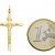 Anhänger Kreuz Mit Jesus 18 Karat 750 Gelbgold Unisex (32) - 3