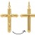 PRINS JEWELS Kreuz Anhänger Mit Jesus 14 Karat 585 Gelbgold Unisex (39) - 2