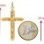 PRINS JEWELS Kreuz Anhänger Mit Jesus 14 Karat 585 Gelbgold Unisex (39) - 4