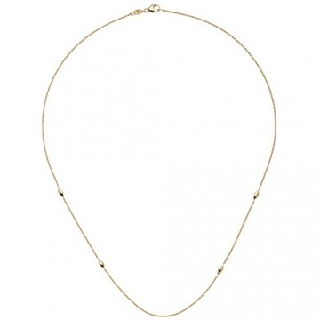 Jobo Damen Collier Halskette 585 Gold Gelbgold 45 cm Kette Goldkette - 1