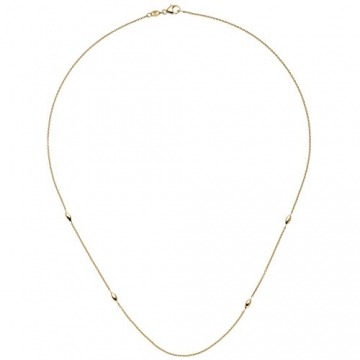 Jobo Damen Collier Halskette 585 Gold Gelbgold 45 cm Kette Goldkette - 1