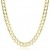 14 Karat / 585 Gold Panzerkette Gelbgold Unisex Kette - Breite 5.50 mm - Länge wählbar (45) - 1