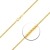 EDELIND Goldkette, Ankerkette rund Gelbgold 750/18 K, Länge 60 cm, Breite 2.4 mm, Gewicht ca. 11.8 g, NEU - 2