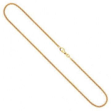 EDELIND Goldkette, Ankerkette rund Gelbgold 750/18 K, Länge 60 cm, Breite 2.4 mm, Gewicht ca. 11.8 g, NEU - 1