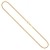 EDELIND Goldkette, Ankerkette rund Gelbgold 750/18 K, Länge 60 cm, Breite 2.4 mm, Gewicht ca. 11.8 g, NEU - 1