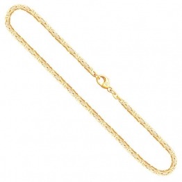 EDELIND Goldkette, Königskette Gelbgold 585/14 K, Länge 60 cm, Breite 2.3 mm, Gewicht ca. 26 g, NEU - 1
