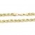 14 karat / 585 Gold Kordel Armband Gelbgold 3 mm. Breit (19) - 2