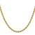 14 Karat / 585 Gold Kordelkette Gelbgold Breite 4.40 mm (Rope kette) Unisex Goldkette (60) - 2