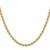 14 Karat / 585 Gold Kordelkette Gelbgold Breite 4.40 mm (Rope kette) Unisex Goldkette (60) - 2