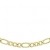 Armband 14 Karat 585 Gold Italienisch Figaro Gelbgold Armkette Breite 3 mm (18) - 2