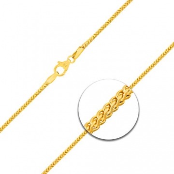 EDELIND Goldkette, Bingokette Gelbgold 585/14 K, Länge 75 cm, Breite 1.8 mm, Gewicht ca. 14.5 g, NEU - 2