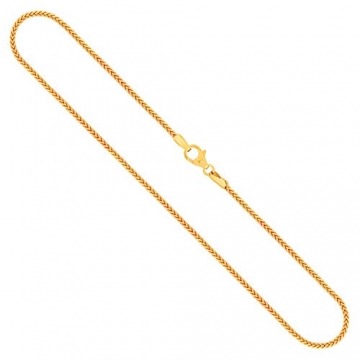 EDELIND Goldkette, Bingokette Gelbgold 585/14 K, Länge 75 cm, Breite 1.8 mm, Gewicht ca. 14.5 g, NEU - 1
