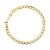 Panzerarmband 14 Karat 585 Gold Armband Gelbgold Breite 5.50 mm - Unisex (21) - 1