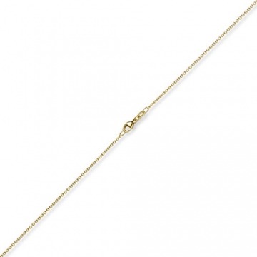 1,5mm Rund-Ankerkette aus 585 Gold Gelbgold Kette Collier Halskette, 55cm - 3