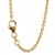 2,0 mm 750-18 Karat Gold Halskette Ankerkette rund massiv hochwertige Goldkette, Kettenlänge:60 cm - 1