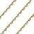 Ankerkette diamantiert massiv 14 Karat 585 Gelbgold 60cm lang und 1,8mm breit - 1