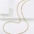 Ankerkette diamantiert massiv 14 Karat 585 Gelbgold 60cm lang und 1,8mm breit - 2