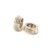 Boccia Damen-Creolen Titan teilvergoldet Diamant (0.01 ct) transparent Brillantschliff - 0560-07 - 2