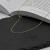 EDELIND Halskette Damen Herren 750 Gold 1.5 mm Goldkette Figarokette Diamantiert aus Gelbgold Länge 42 cm Echt Gold Kette mit Stempel Made in Germany - 4