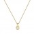 Elli PREMIUM Halskette Damen Infinity mit Zirkonia Steinen Unendlichkeit in 585 Gelbgold - 2