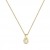 Elli PREMIUM Halskette Damen Infinity mit Zirkonia Steinen Unendlichkeit in 585 Gelbgold - 2