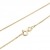 Elli PREMIUM Halskette Damen Infinity mit Zirkonia Steinen Unendlichkeit in 585 Gelbgold - 4