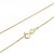 Elli PREMIUM Halskette Damen Infinity mit Zirkonia Steinen Unendlichkeit in 585 Gelbgold - 4